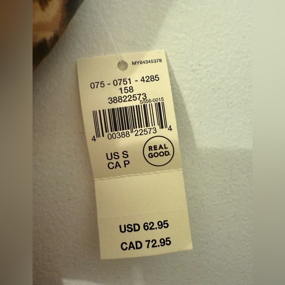 New Aerie Leopard One Piece Wrap One Piece Swimsuit. - Picture 6 of 6